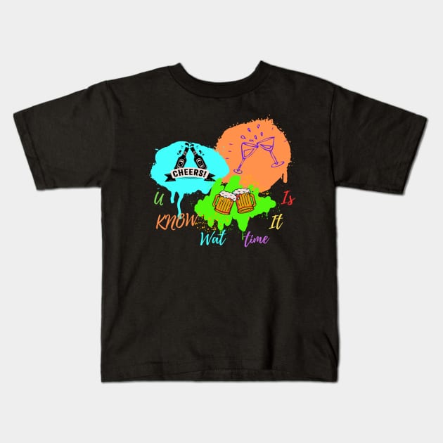 Part dresses Kids T-Shirt by TeeProDesigns